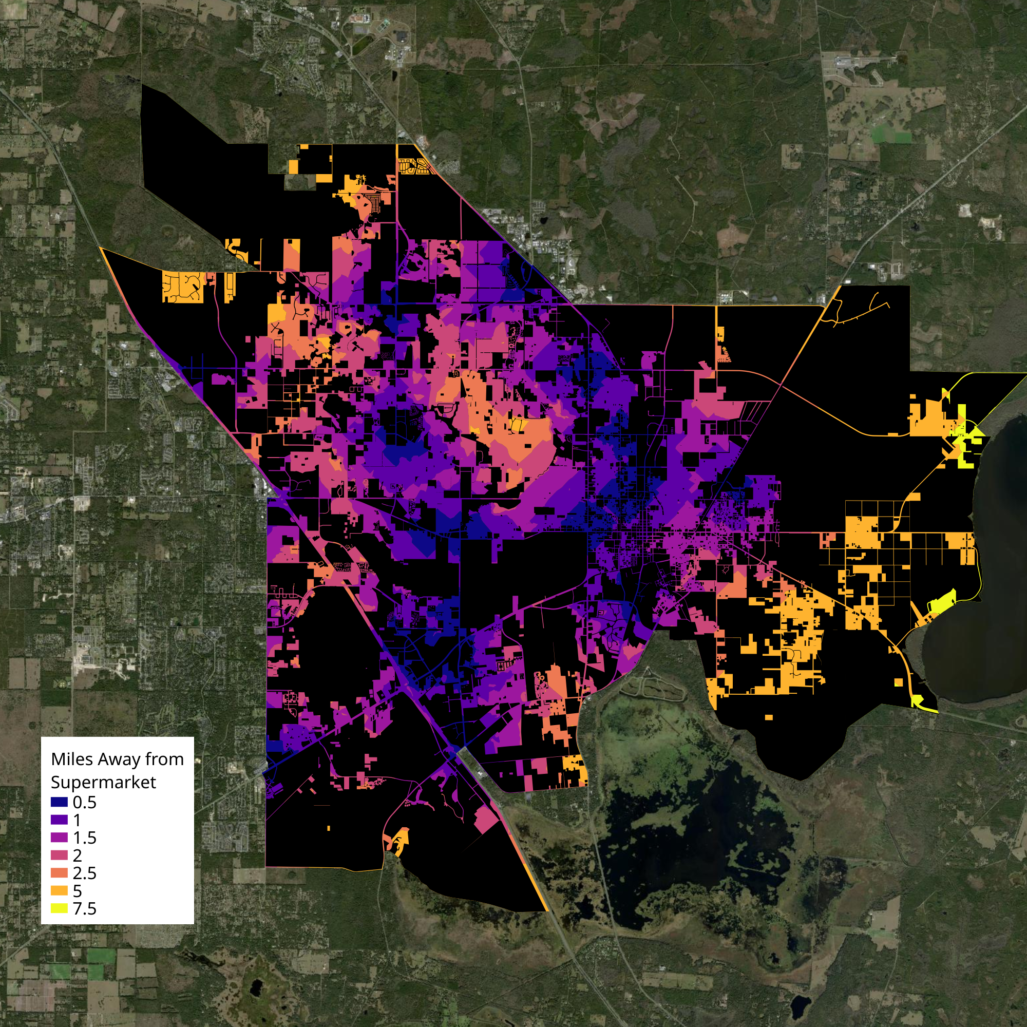 Gainesville food deserts